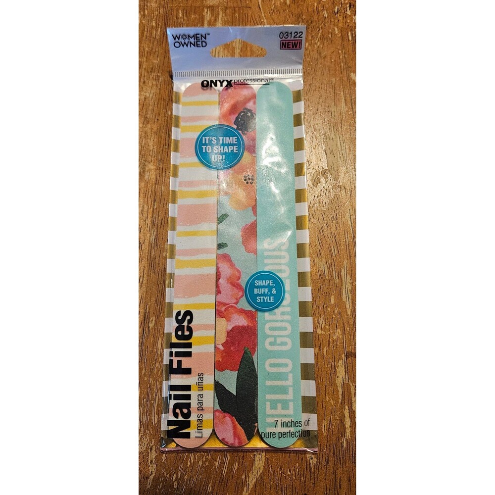 Nail Files Women Owned 3 Pack